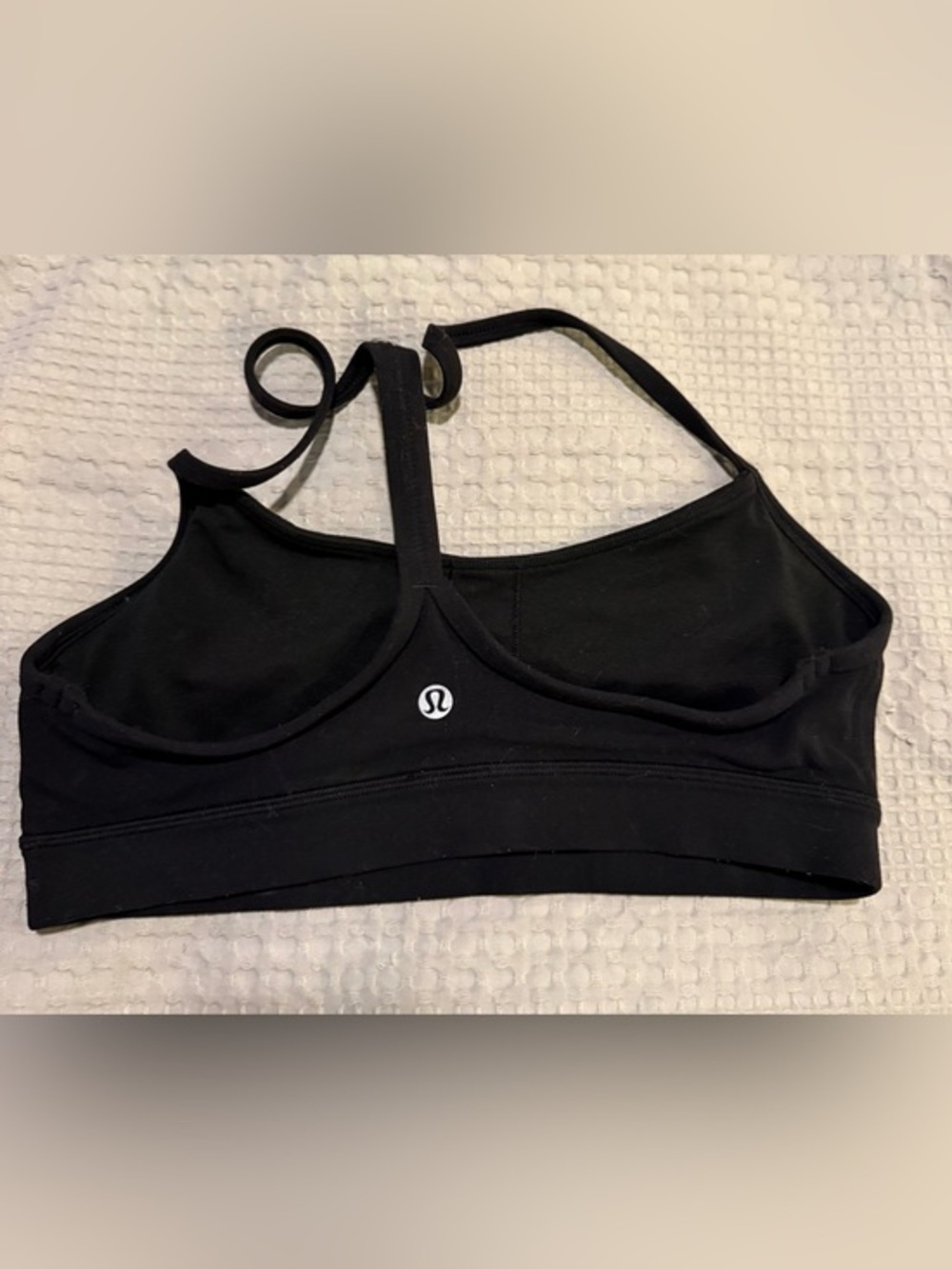 2 Lululemon Black Sports Bras: Size 6 - Picture 7 of 8